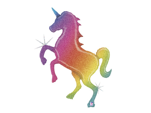 Balon de folie Rainbow Unicorn - 137 cm - 1 buc.