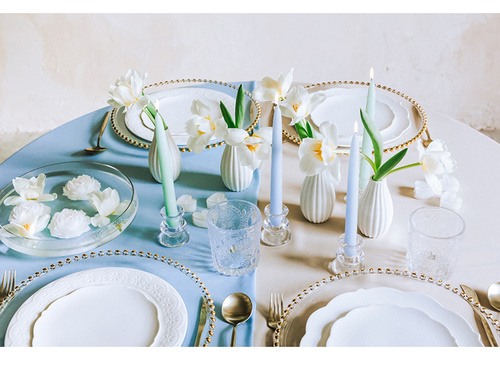 Lumânare con mată Sage - 24 cm - 10 buc.