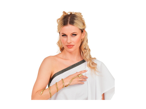 Brățară-anel din aur cu șarpe