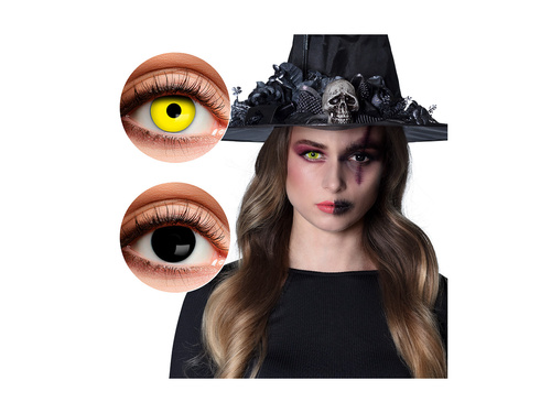 Lentile de contact Duo Crazy Witch - 3 luni