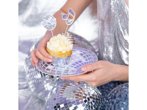 Picuri Disco argintii - 8 buc.