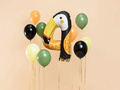 Balon din folie numărul 4 Toucan - 80 cm - 1 buc.