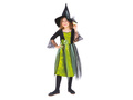 Costum vrăjitoare verde - 1 buc.