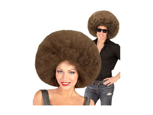 Peruca afro maro mare, de înaltă calitate