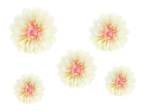 Decoratiuni din hartie de tesut Flori - 30 cm - 5 buc.