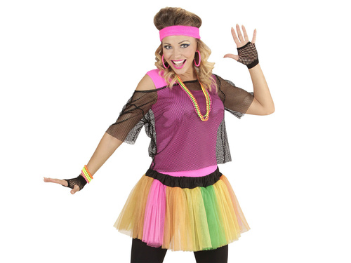 Mănuși cu plasă neagră scurte