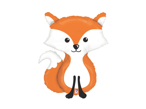 Balon vulpe din folie - 91 cm - 1 buc.