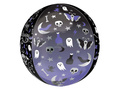 Balon folie Halloween fericit - 38 x 40 cm - 1 buc.