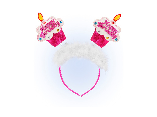 Bentiță cu blană - ziua de naștere cupcakes