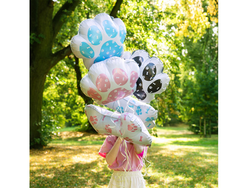 Balon din folie Labă de câine - 49 x 50 cm - 3 buc.
