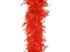 Boa - roșu - 180 cm.