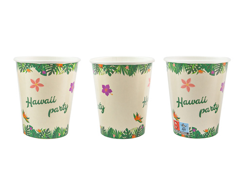 Pahare de petrecere Hawaii - 250 ml - 6 buc.