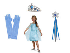 Elsa Frozen costum pentru fete