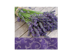 Șervețele aniversare Lavanda - 33 cm - 20 buc.