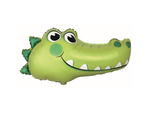 Balon din folie Crocodile - 79 x 42 cm - 1 buc.