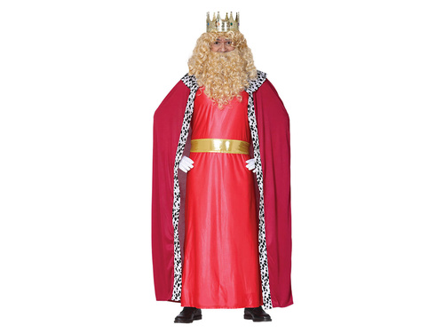 Costum de rege roșu pentru bărbați