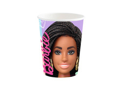 Cupe aniversare Barbie - 250 ml - 8 buc.