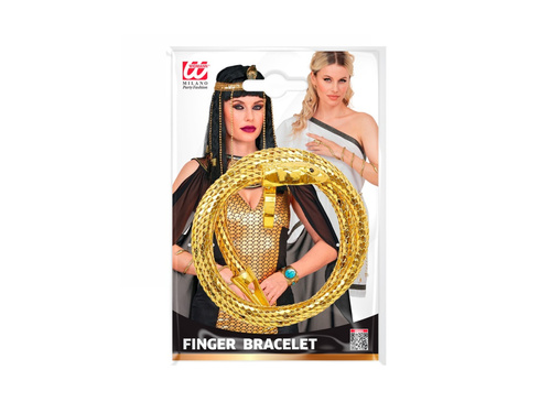 Brățară-anel din aur cu șarpe