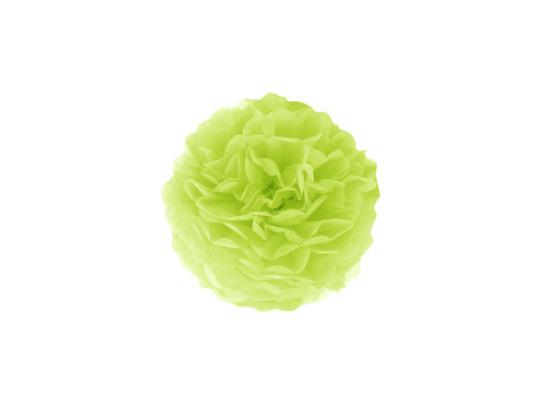 Decorațiuni florale suspendate pom pom - verde - 15 cm - 1 buc.