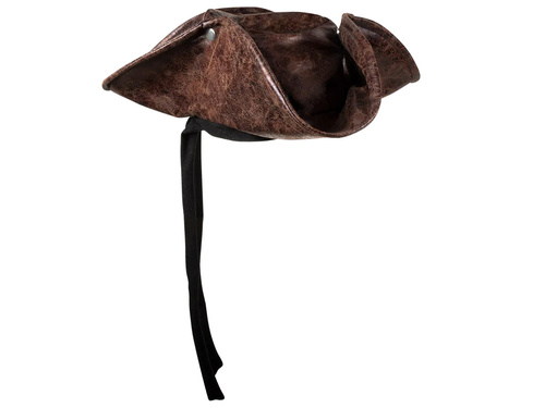 Pălărie de pirat maro - 1 buc.