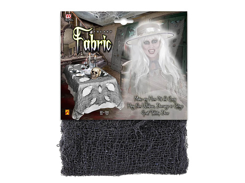 Față de masă neagră Halloween - 60 x 300 cm - 1 buc.