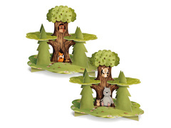 Forest Friends suport pentru cupcake tinsel - 1 buc.