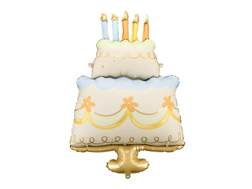 Balon din folie Tort - 62x104 cm - 1 buc.