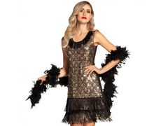 Charleston costum negru