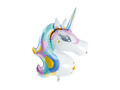 Balon din folie cu cap de unicorn - 73 x 90 cm - 1 buc.