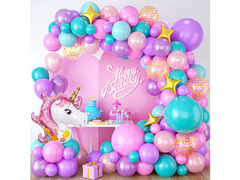 Set baloane multicolore pentru ghirlande - 93 buc.