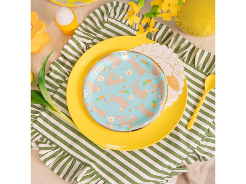 Farfurii de hârtie Hares - 18 cm - 6 buc.