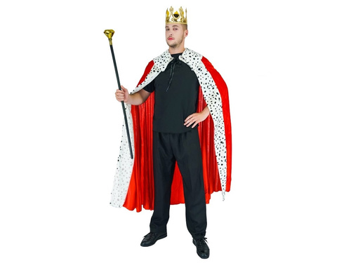 Costum de rege cu coroană pentru adulți