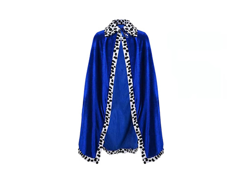 Costum de rege pentru copil - albastru - 80 cm - 1 buc.