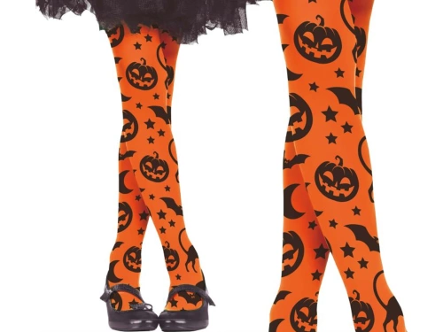 Colanți de Halloween pentru copii - 1 pereche