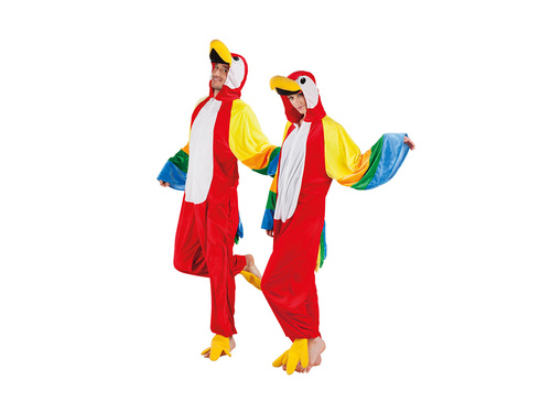 Costum papagal din pluș - 1 buc.