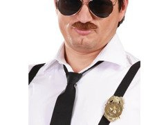 Insignă de ofițer de poliție din aur - 1 buc.