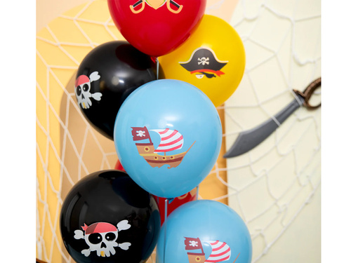 Baloane latex Pirați - 30 cm - 8 buc.