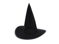 Halloween flocked pălărie de vrăjitoare - 1 buc.