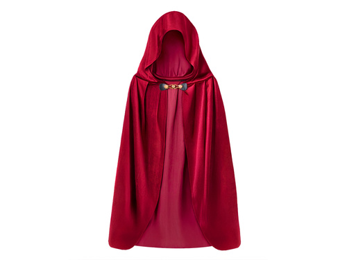 Pelerina cu gluga - burgundy - 80 cm