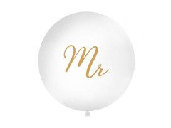 Balon gigant cu imprimare Mr - 1 metru - 1 buc.