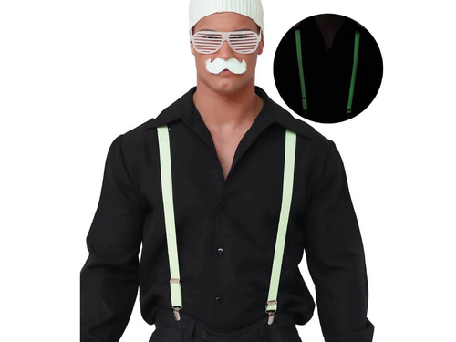 Brățări fluorescente albe