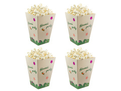 Cutii de popcorn Hawaii Party - 6 buc.