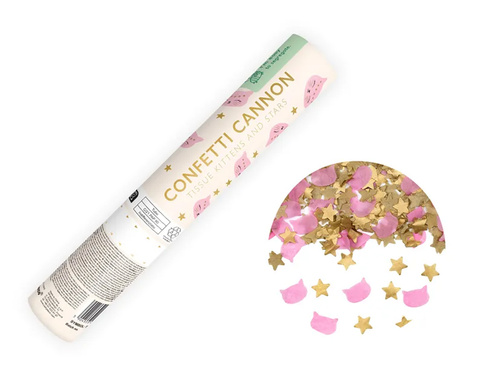 Tub de împușcat - Pisici și stele - 20 cm - 1 buc.