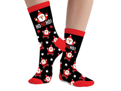 Șosete de Crăciun pentru adulți Hohoho! - 1 pereche