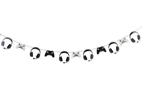 Game On ghirlandă - 250 cm - 1 buc.