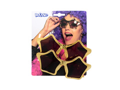 Set de 2 pahare de petrecere cu stea de aur