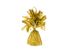 Greutăți din folie pentru baloane umplute cu heliu - aur holografic - 145 g