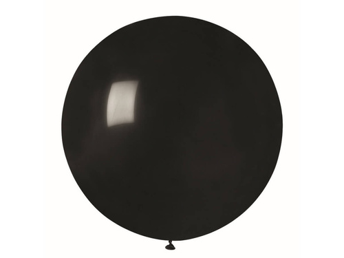 Balon gigant cu diametrul de 80 cm - pastel negru.