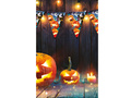 Steag banner Halloween vesel - 300 cm - 1 buc.