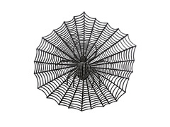 Suport farfurie pânză de păianjen - 38 cm - 1 buc.